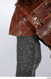  Photos Medieval Knight in leather armor 2 Leather armor Medieval armor arm mail servant 0002.jpg
